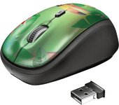 Trust Yvi ratón Ambidextro RF inalámbrico Óptico 1600 DPI
