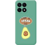 Funda Silicona Verde Honor X8a Vegan Life