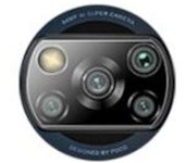 Película de vidrio para la cámara trasera para Xiaomi Poco X3 Pro