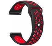Correa Deportiva OEM Para Xiaomi Redmi Watch 5 Lite - Negro / Rojo