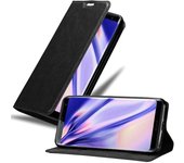 Funda Libro para Sony Xperia XZ3 en NEGRO ANTRACITA - Cubierta Proteccion con Cierre Magnetico, Tarjetero y Funcion de Suporte - Etui Case Cover Carcasa