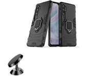 Kit de soporte magnético de automóvil + 3x1 Cubierta de defensor militar