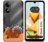 Funda Silicona Transparente Zte Blade A33s Bufalo