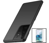 Kit de vidrio templado de la cubierta completa 5D + cubierta Slimshield