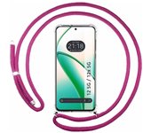 Funda Colgante Realme 12 5G / 12x 5G Rosa Fucsia