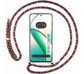 Funda Colgante Realme 12 5G / 12x 5G Rosa / Dorado