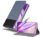 Funda Libro para Vivo V11 en AZUL OSCURO NEGRO - Cubierta Proteccion con Cierre Magnetico, Tarjetero y Funcion de Suporte - Etui Case Cover Carcasa