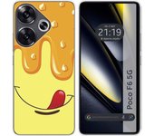 Funda Silicona Xiaomi Poco F6 5G Helado Vainilla