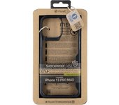 muvit for change funda shockproof 2m compatible con Apple iPhone 13 Pro Max transparente/negra