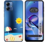 Funda Silicona Motorola Moto G14 Playa