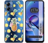 Funda Silicona Motorola Moto G14 Piña