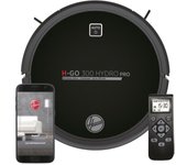 Hydro Pro Robot Aspirador Aspira Barre Friega y Pasa la Mopa 2 Depósitos Wi-Fi 65 dB Negro