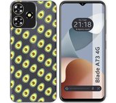 Funda Silicona Zte Blade A73 4G Aguacate