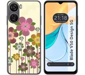 Funda Silicona Zte Blade V50 Design 5G Primavera En Flor