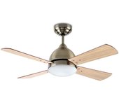Ventilador IP20 Borneo E27 15W Patiné Teca