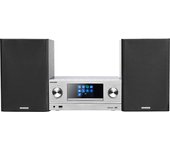 Kenwood M-9000S Minicadena de música para uso doméstico 50 W Plata