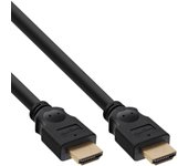 InLine 17633P cable HDMI 0,3 m HDMI tipo A (Estándar) Negro