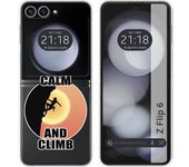 Carcasa Samsung Galaxy Z Flip 6 5G Mujer Escalada