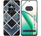 Funda Silicona Realme 12 5G / 12x 5G Mármol 06