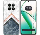 Funda Silicona Realme 12 5G / 12x 5G Mármol 05