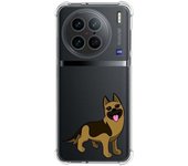 Funda Silicona Antigolpes Vivo X90 Pro 5G Perros 03
