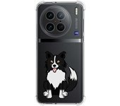 Funda Silicona Antigolpes Vivo X90 Pro 5G Perros 01