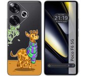 Funda Silicona Xiaomi Poco F6 5G Jirafa