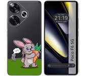 Funda Silicona Xiaomi Poco F6 5G Conejo
