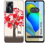 Funda Silicona Zte Blade A72s Pajaritos