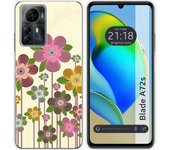 Funda Silicona Zte Blade A72s Primavera En Flor