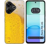 Funda Silicona Xiaomi Poco M6 4G Cerveza