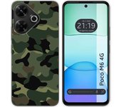 Funda Silicona Xiaomi Poco M6 4G Camuflaje