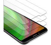 3x Pelicula Protectora para Xiaomi RedMi 7A en TRANSPARENCIA ELEVADA - Paquete de 3 Vidrio Templado (Tempered) Cristal Antibalas Compatible 3D con Dureza 9H
