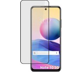 Protector Cristal Templado Completo 5D Full Glue Negro para Xiaomi Redmi Note 10 5G / Poco M3 Pro 5G