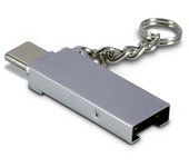 Inter-Tech 88885469 lector de tarjeta USB 2.0 Type-A/Type-C Interno Zinc