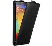 Funda para Samsung Galaxy NOTE 3 NEO in NEGRO ANTRACITA - Cubierta Proteccion Estilo Flip con Cierre Magnetico - Etui Case Cover Carcasa