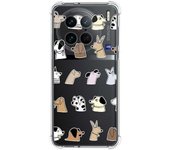 Funda Silicona Antigolpes Vivo X90 Pro 5G Perros