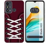 Funda Silicona Zte Blade A53 Zapatillas 17