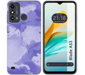 Funda Silicona Zte Blade A53 Acuarela 01