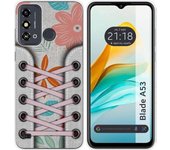 Funda Silicona Zte Blade A53 Zapatillas 09