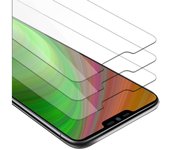 3x Pelicula Protectora para LG G7 en TRANSPARENCIA ELEVADA - Paquete de 3 Vidrio Templado (Tempered) Cristal Antibalas Compatible 3D con Dureza 9H