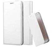 Funda Libro para Samsung Galaxy S4 Active en CLASSY PLATEADO - Cubierta Proteccion con Cierre Magnetico, Tarjetero y Funcion de Suporte - Etui Case Cover Carcasa