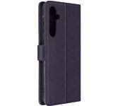 Funda Samsung Galaxy A55 Cartera Flor de Mariposa con Correa de Mano Morado