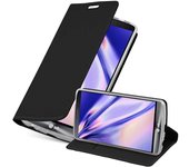 Funda Libro para LG G3 en CLASSY NEGRO - Cubierta Proteccion con Cierre Magnetico, Tarjetero y Funcion de Suporte - Etui Case Cover Carcasa