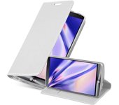 Funda Libro para LG G3 en CLASSY PLATEADO - Cubierta Proteccion con Cierre Magnetico, Tarjetero y Funcion de Suporte - Etui Case Cover Carcasa