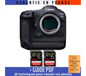 EOS R3 Cuerpo + 2 SanDisk 64GB Extreme PRO UHS-II SDXC 300 MB/s + PDF  pulgadas pulgadas20 TÉCNICAS PARA MEJORAR SUS