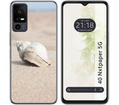 Funda Silicona TCL 40 NXTPAPER 5G Concha