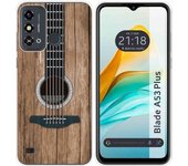Funda Silicona ZTE Blade A53 Plus Madera 11
