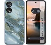 Funda Silicona TCL 40 NXTPAPER Mármol 09