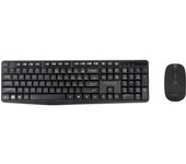 Approx APPMX335 teclado RF inalámbrico QWERTY Español Negro